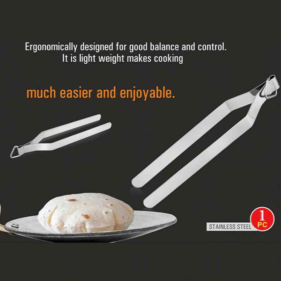 Vinayak Stainless Steel Tong/Pakad (1 Unit)