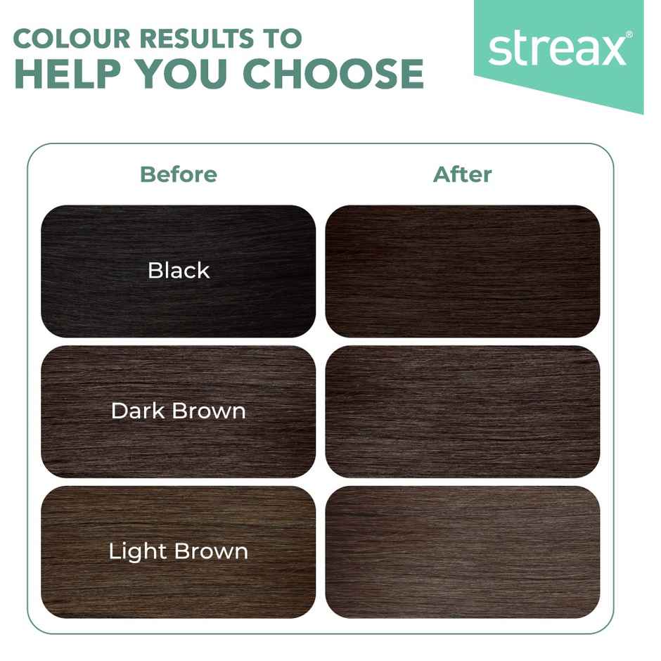 Streax Cream Hair Colour Dark Brown