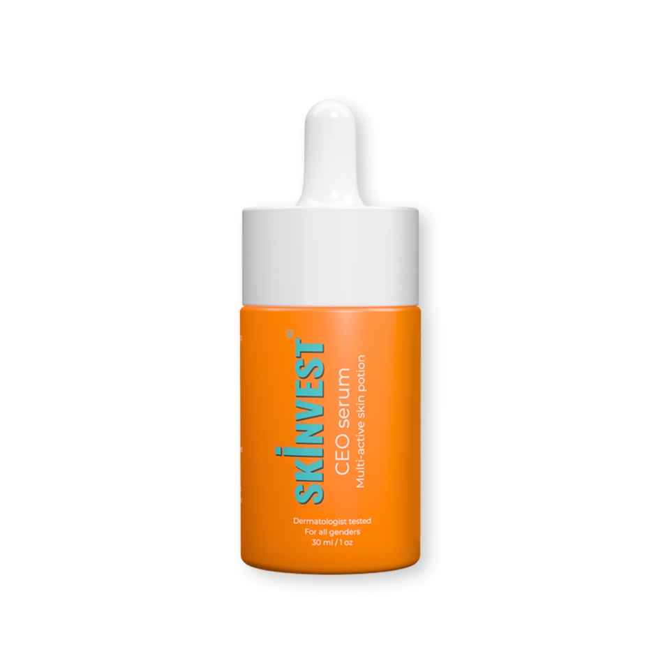 Skinvest Ceo Serum - Multi-Active Skin Potion With 25 Actives | Targets Acne | Pigmentation | Pores