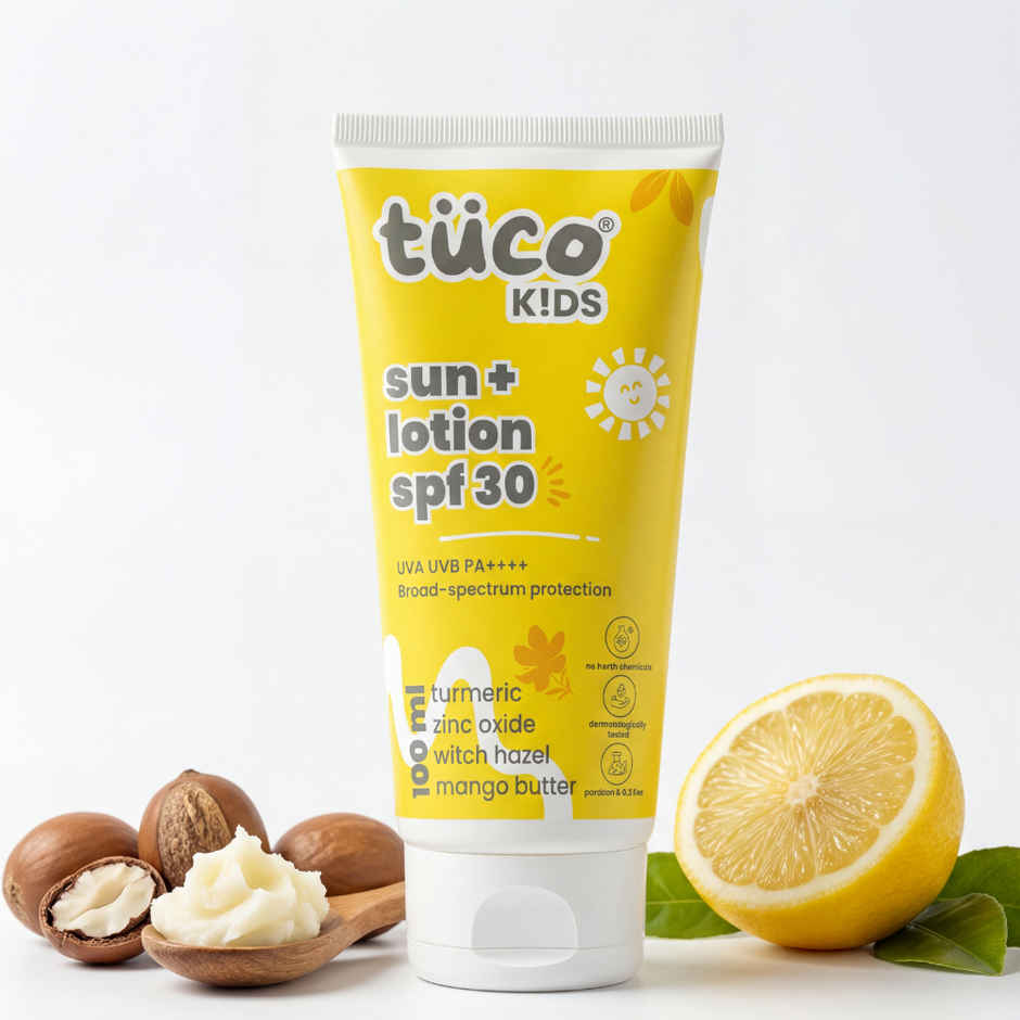 Tuco Kids Suncreen + Bodylotion SPF 30 PA++++ UVA UVB Broadspectrum Protection