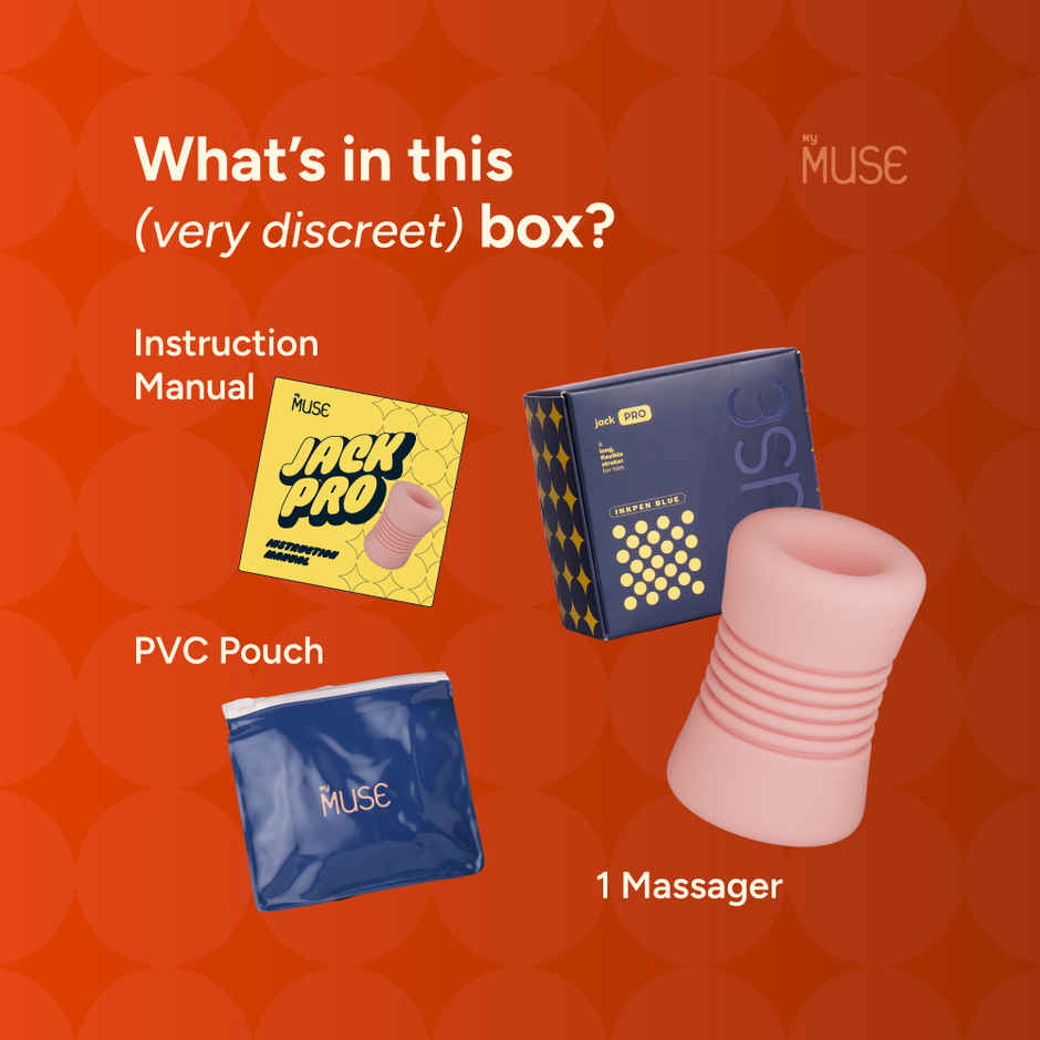 MyMuse Jack Pro Stroker For Men | Ultra-Soft & Thick