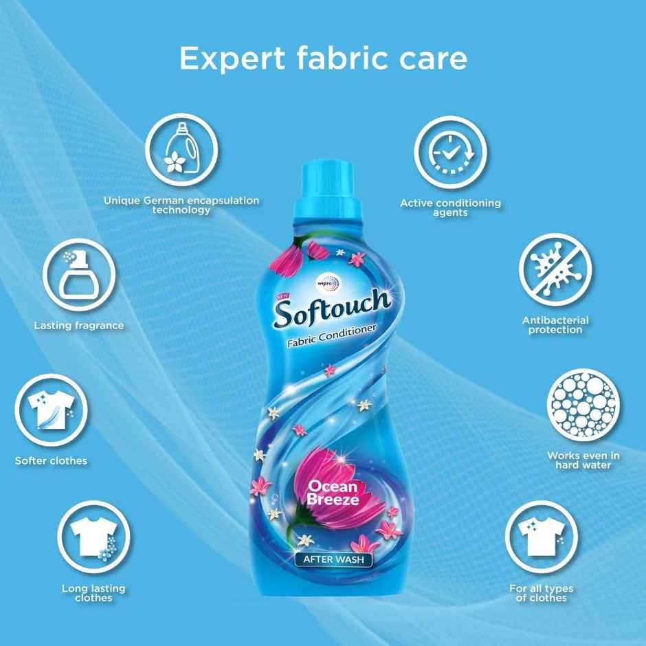 Softouch Ocean Breeze After Wash Fabric Conditioner Combo 
