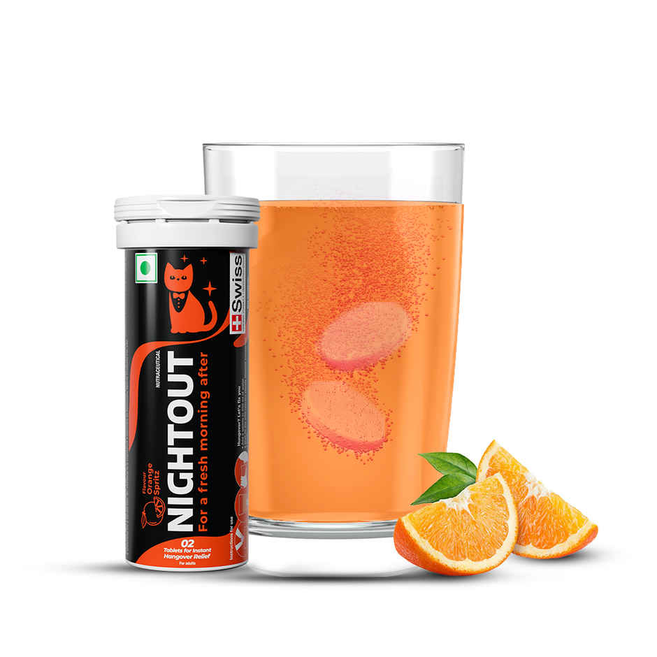 Fast&Up NightOut Hangover Solution | Orange Spritz Flavour