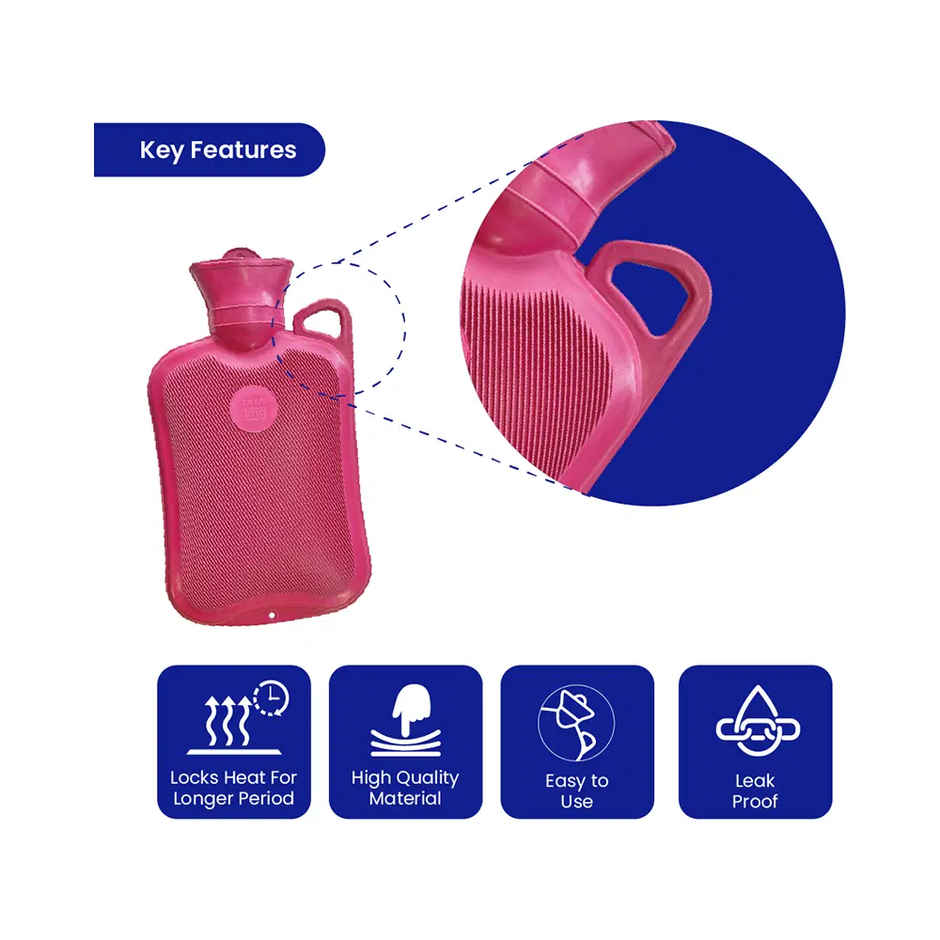 Iodex Rapid Action Pain Relief Spray (60g) & Tata 1Mg Hot Water Bag (1pc) Combo