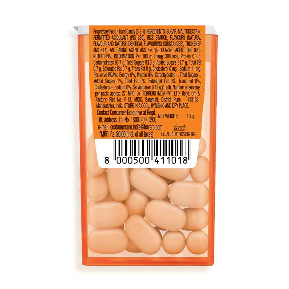 Tic Tac Orange