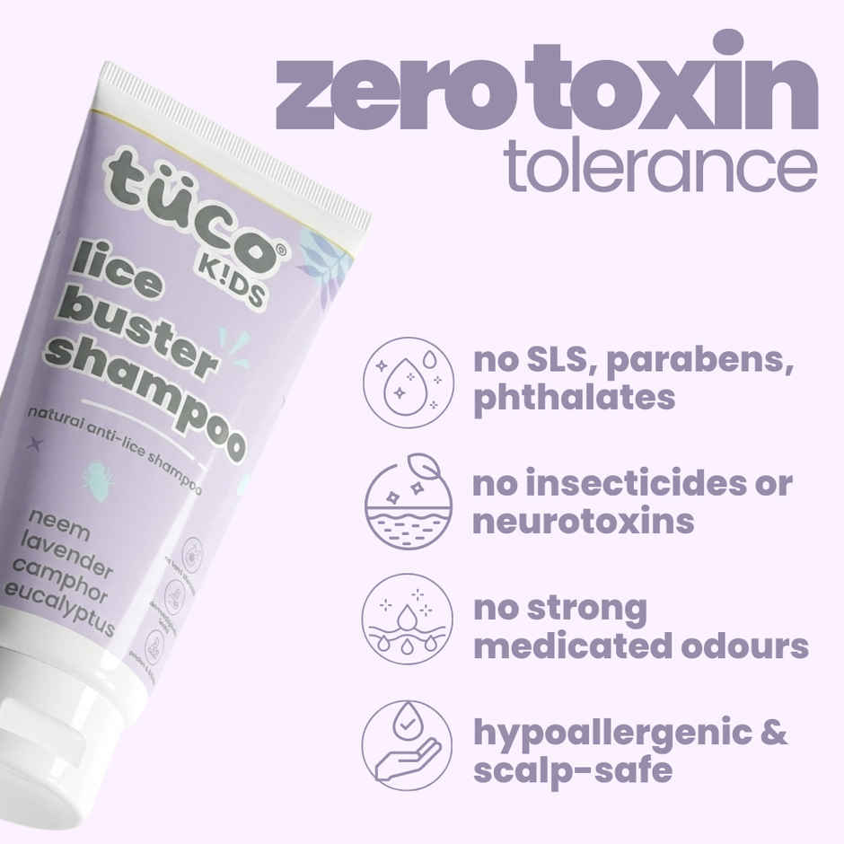 Tuco Kids Natural Anti Lice Shampoo