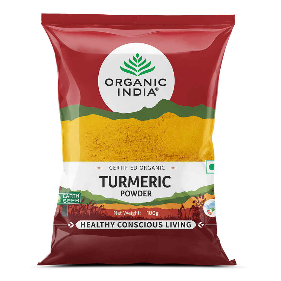A TATA Product - Organic India Turmeric Powder - Certified Organic