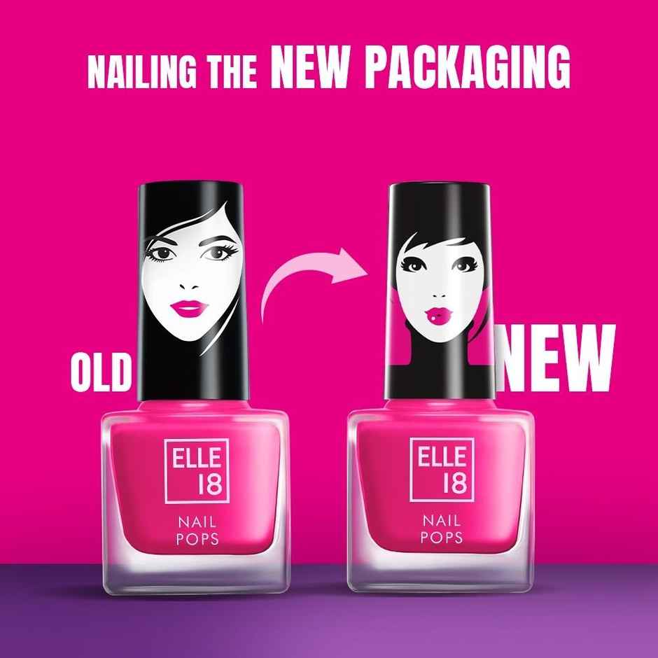 Elle 18 Nail Pops Nail Color - Shade 02 | Long-Lasting Shine