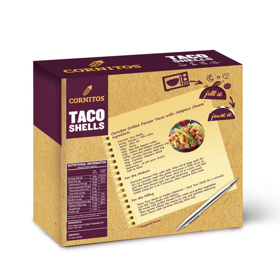 Cornitos Taco Shells 15 cm