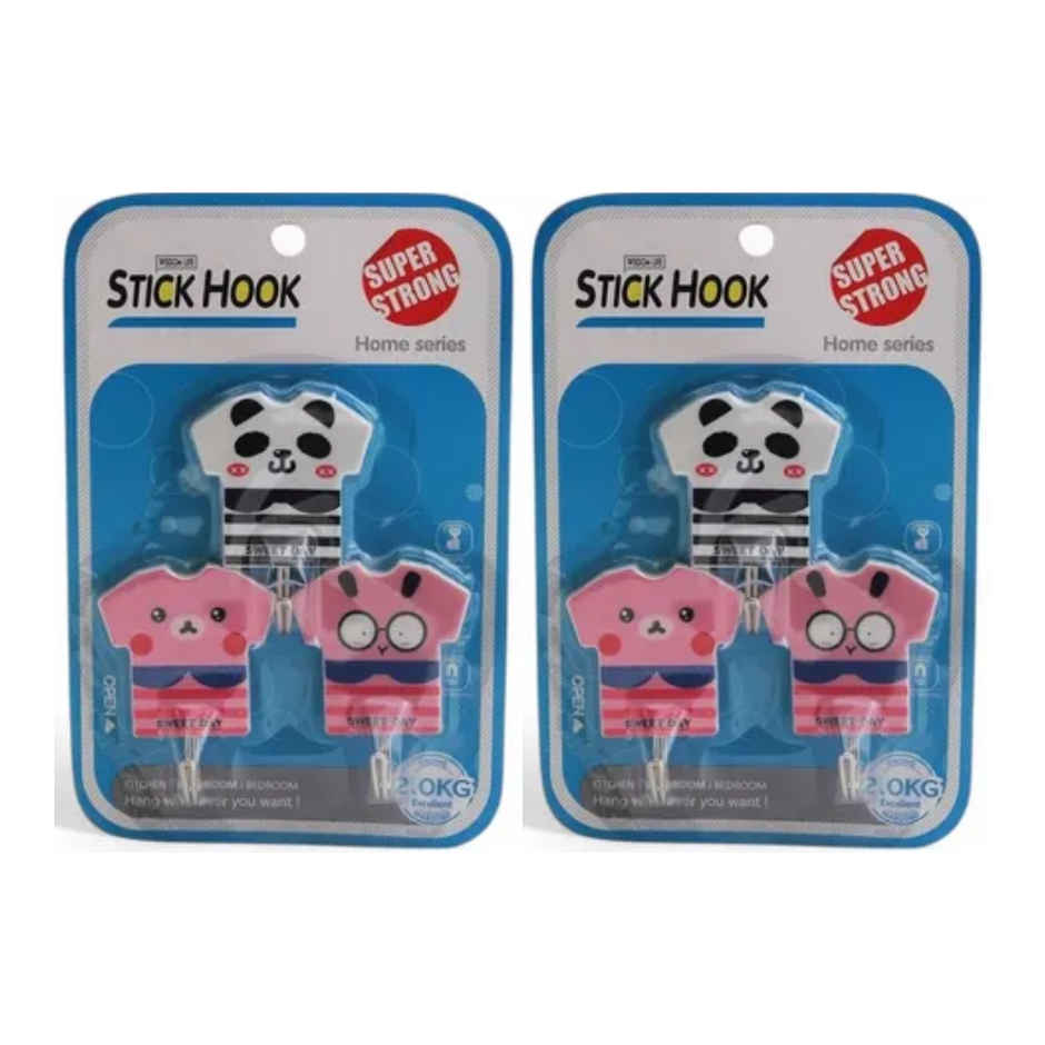 SE7EN Plastic Kitchen Hook | Assorted Design