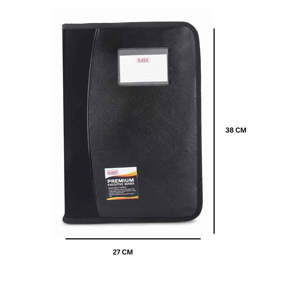 Saya Executive 10-Pocket Portfolio - FS Size, Professional Document Organizer | Assorted