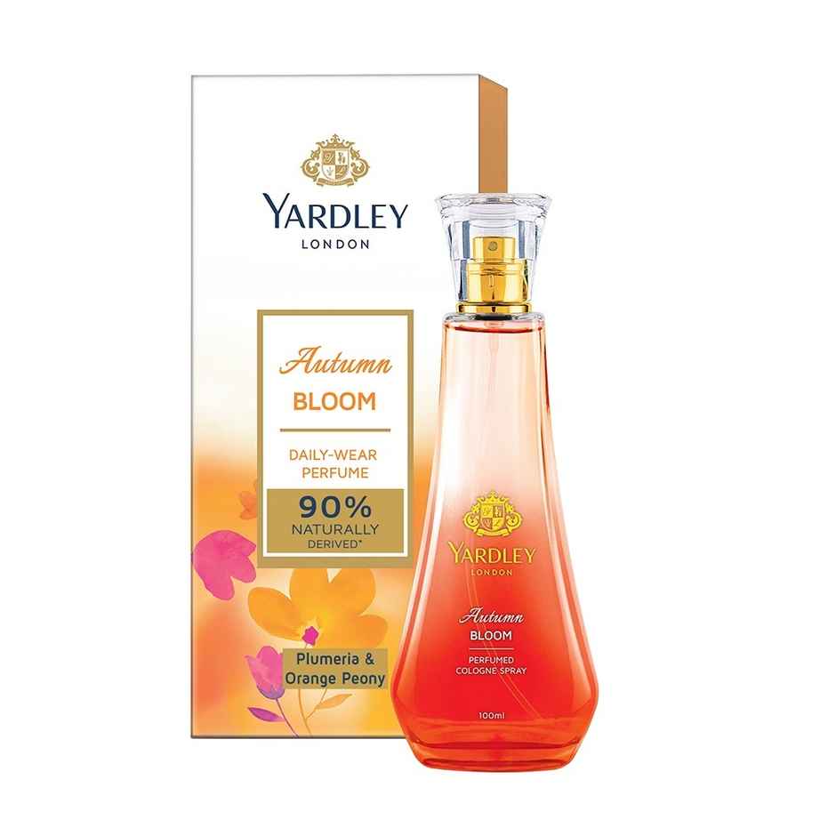 Yardley London Autumn Bloom Daily Wear Perfume | Plumeria And Orange Peony Perfume For Women