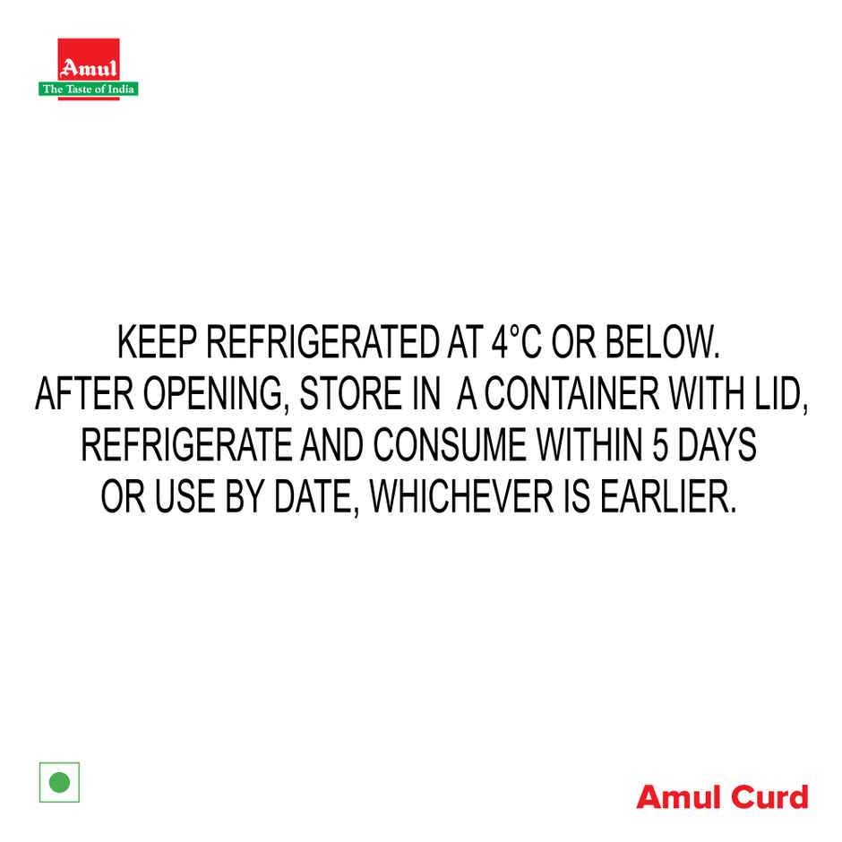 Amul Curd Pouch