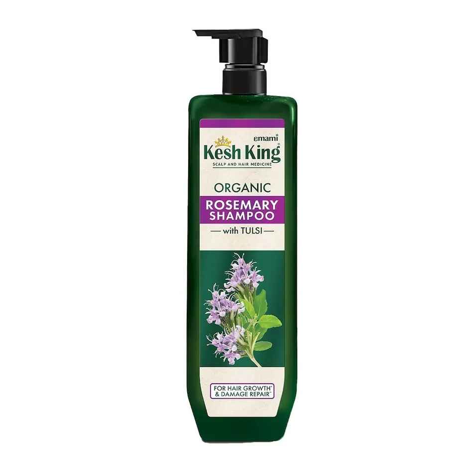 Kesh King Rosemary Shampoo With Tulsi For Hair Growth & Damage Repair Helps Boost Hair Growth