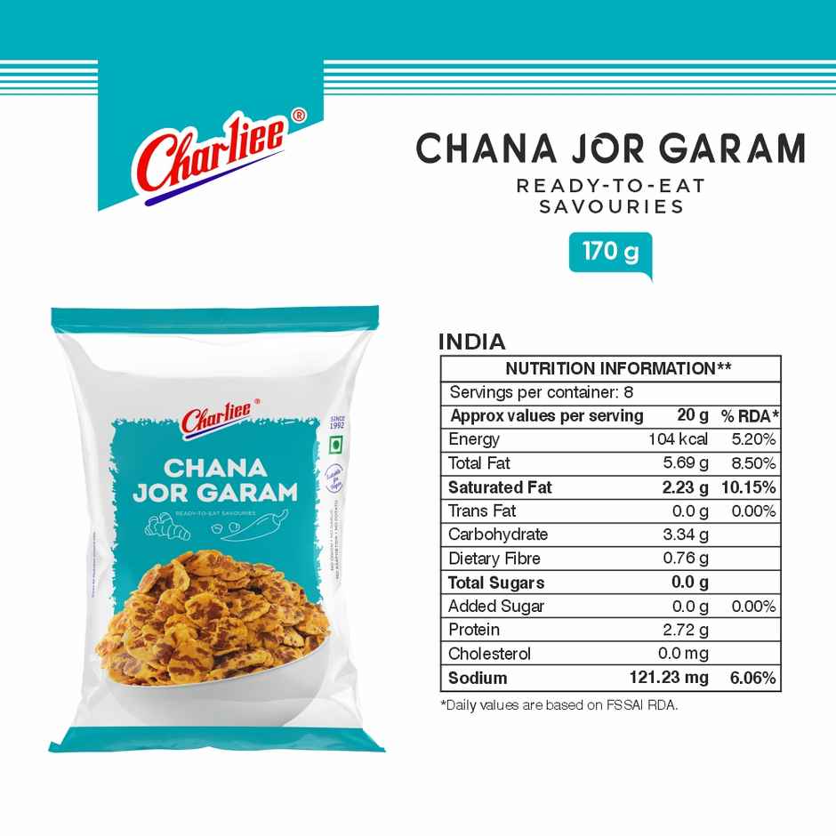 CHARLIEE Chana Jor Garam