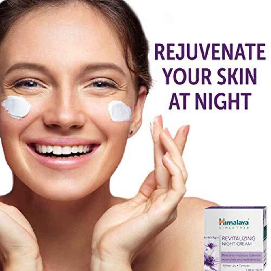 Himalaya Revitalizing Night Cream With White Lily