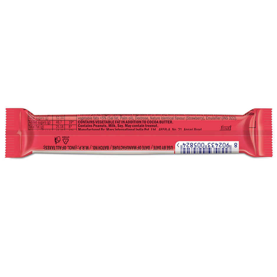 Snickers Berry Whip Creamy Peanut Chocolate Bar