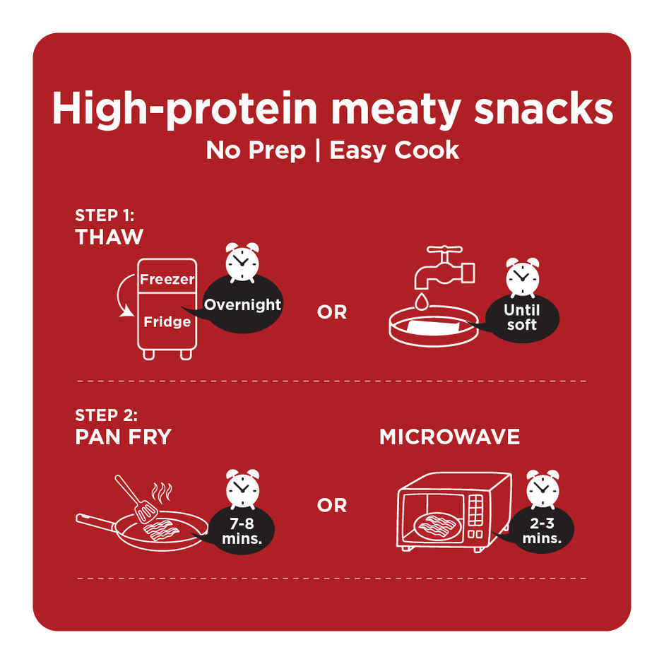 Prasuma Frozen Pork Breakfast Bacon(300gms) & Prasuma Frozen Pork Sausage(250gms) Combo