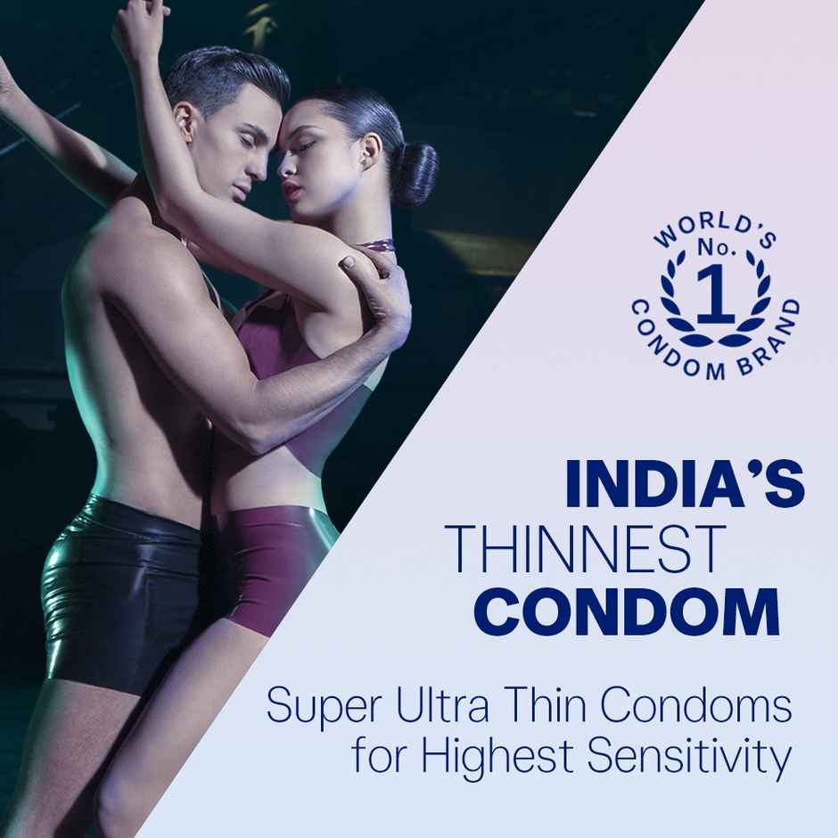 Durex Invisible Condom - Super Ultra Thin Condoms Combo 