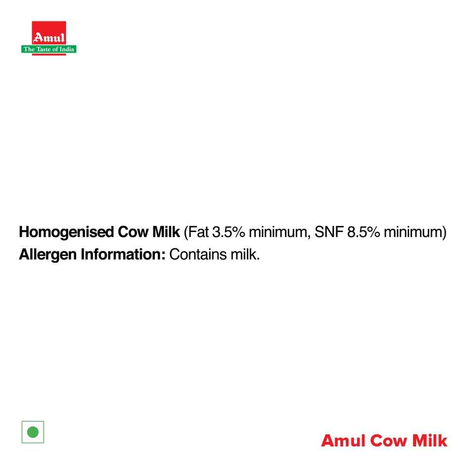 Amul Cow Milk Tetra Pack