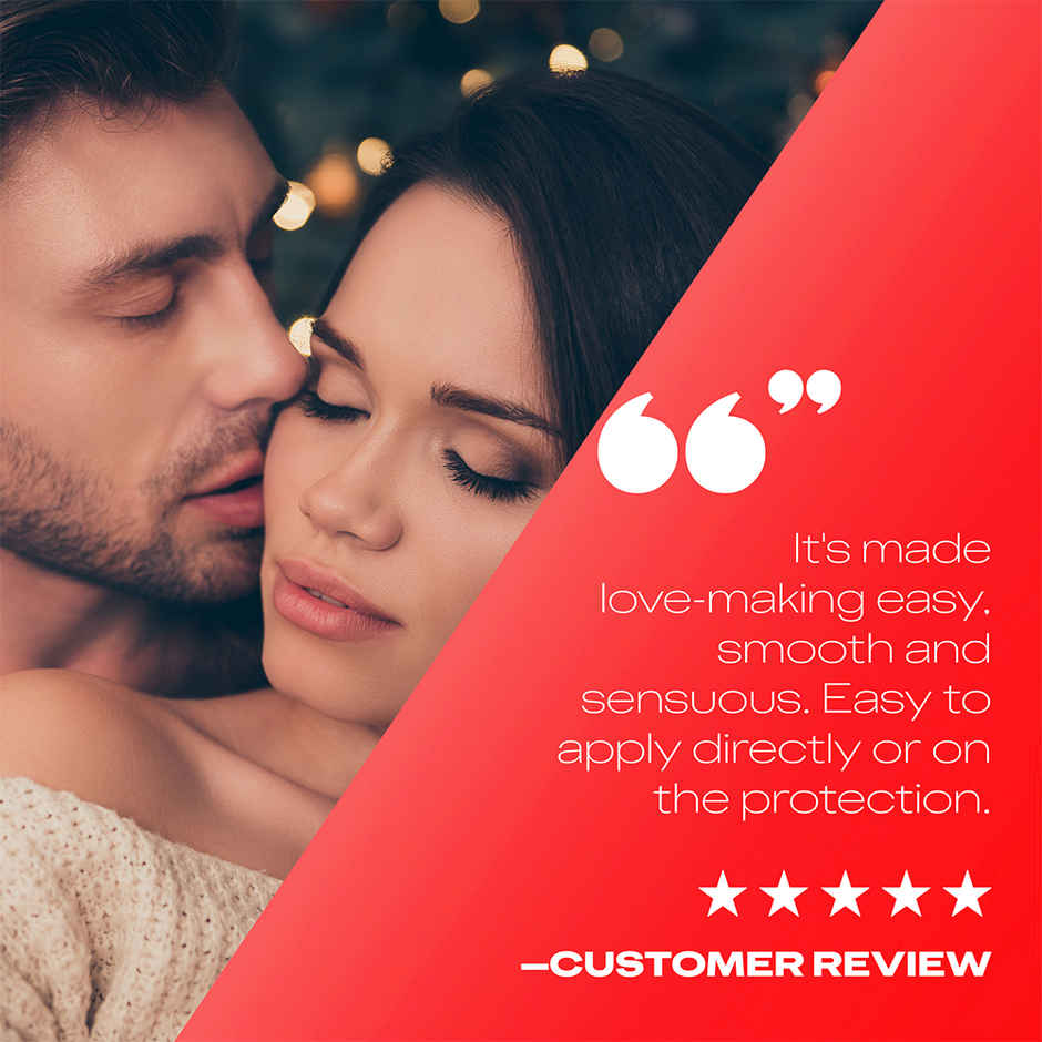 Durex Extra Thin Wild Strawberry Flavoured Condoms (12pc) & Durex Lube - Strawberry - Flavoured Lubricant (50ml) Combo