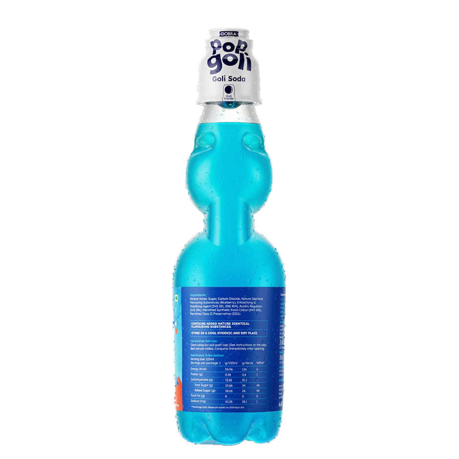 Dobra Pop Goli Blueberry Soda Combo 