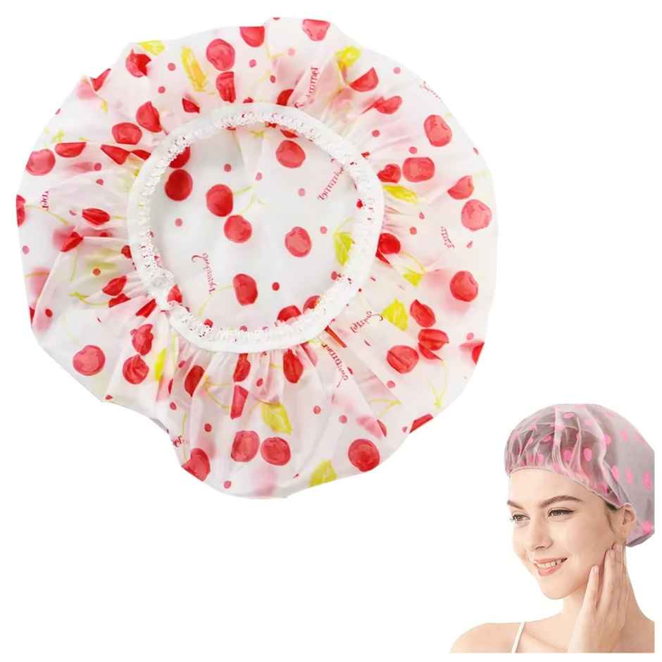 Shower Cap (Colour May Vary)