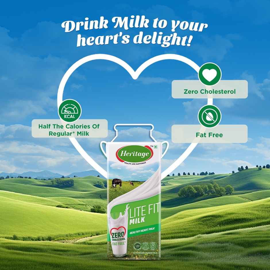 Heritage Lite Fit Tetra pack Milk