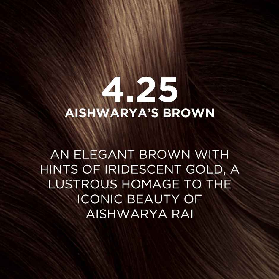 L'Oreal Paris Excellence Creme Hair Color, 4.25 Aishwarya's Brown