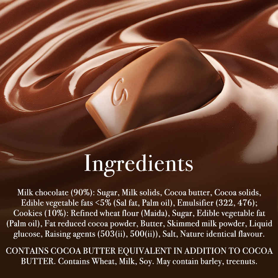 Galaxy Cookie Crumble Women's Day Special Chocolate Bar For Gifting