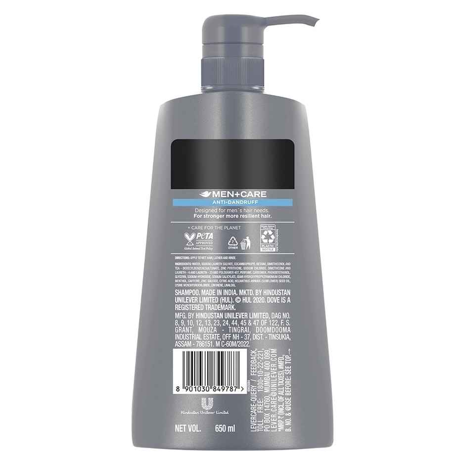 Dove Men+Care Anti Dandruff 2In1 Shampoo+Conditioner