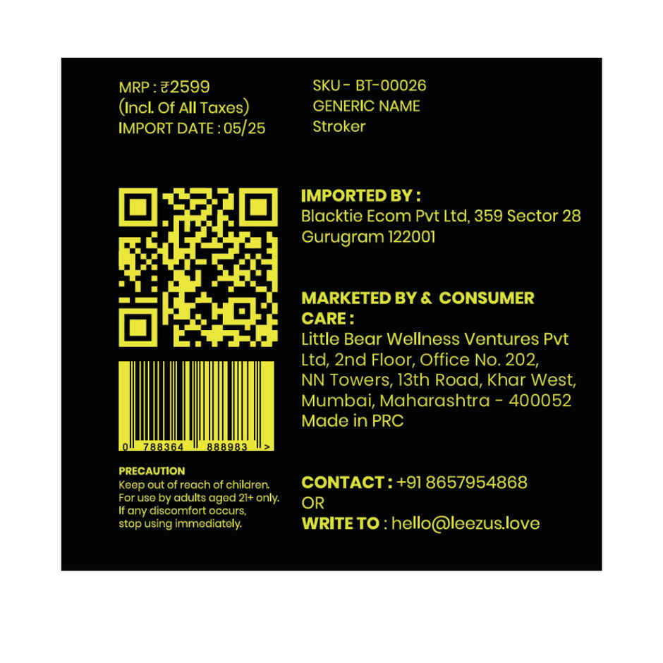 Leezu's Sultaan Men's Sleeve