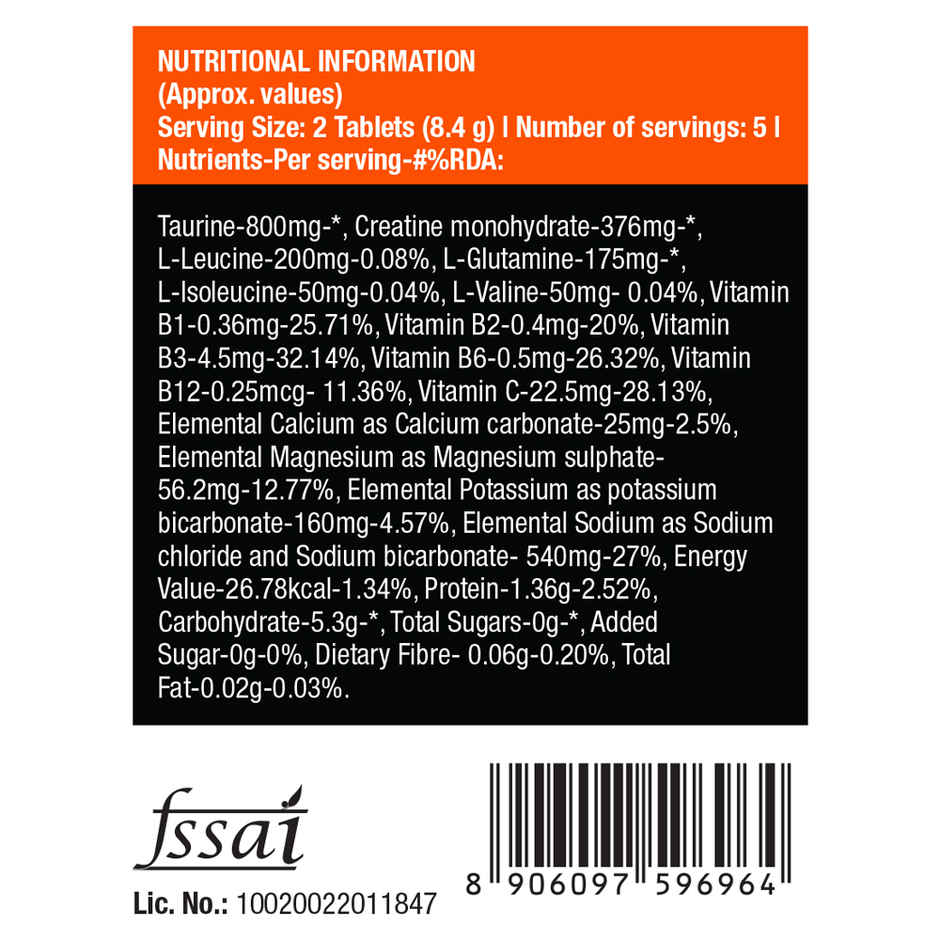 Fast&Up Nightout Instant Hangover Relief Drink |Fizzy Lemon Flavour Combo