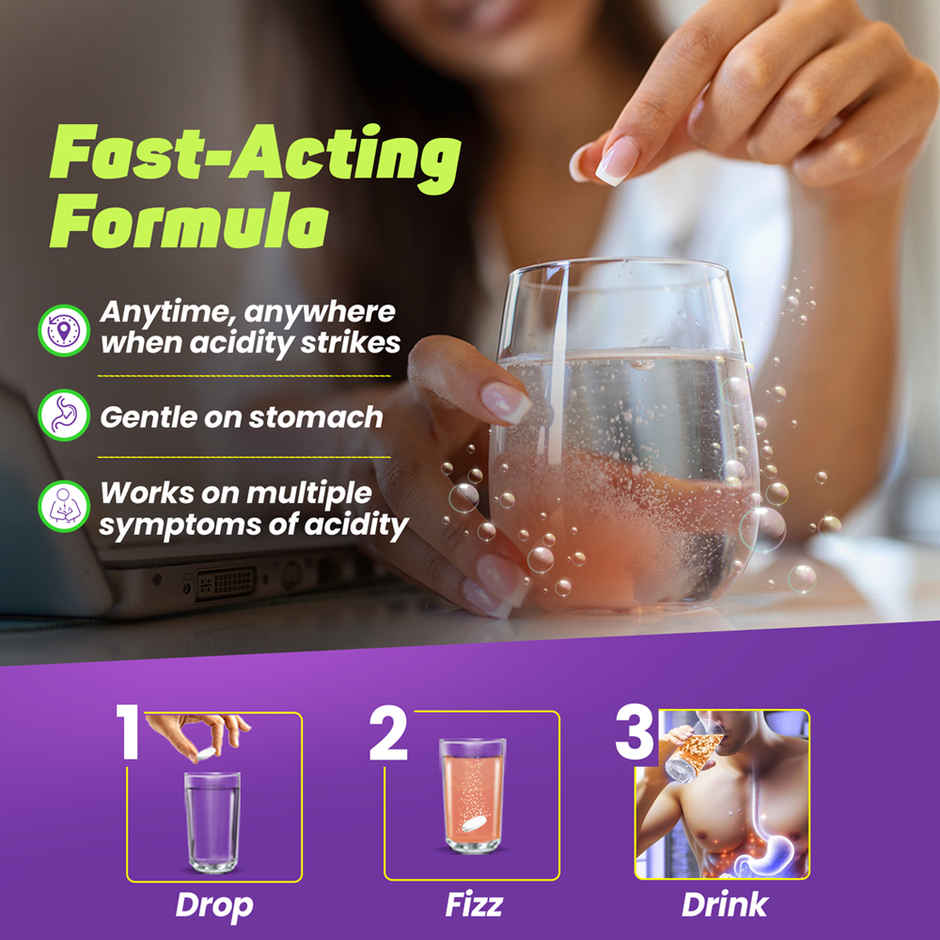 Fast&Up Gas Gone Acidity Relief |Jal Jeera Flavour