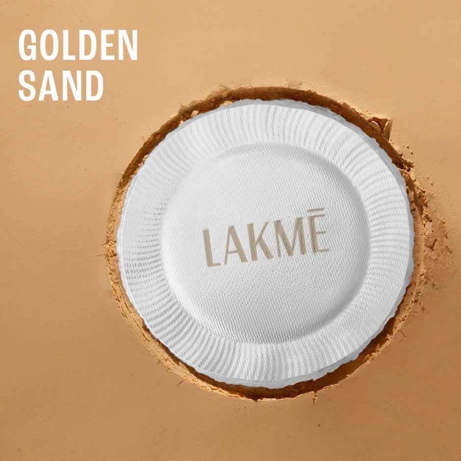Lakme Compact Powder - Golden Medium | Spf 23 Uva-Uvb Protection