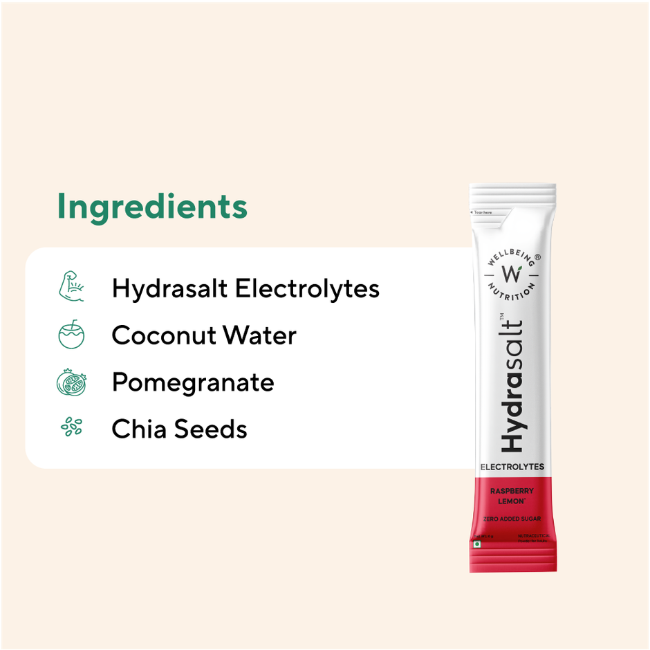 Raspberry Lemon Hydrasalt Cooler - Wellbeing