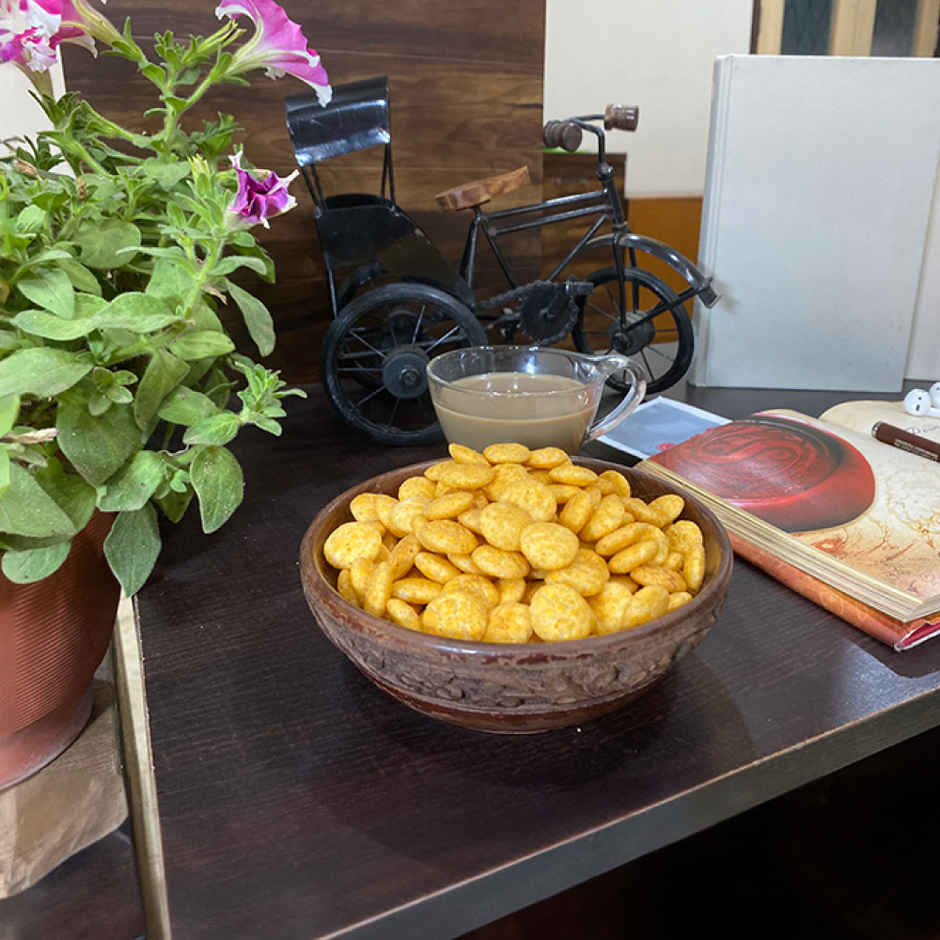 Heka Bites Roasted Jowar Puffs Majestic Masala | Low Calorie & Healthy Snacks