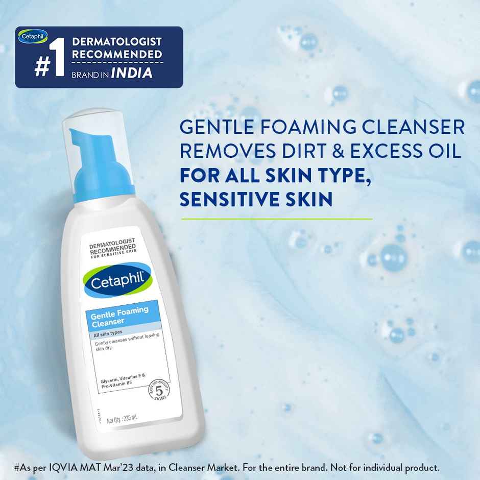 Cetaphil Gentle Foaming Cleanser