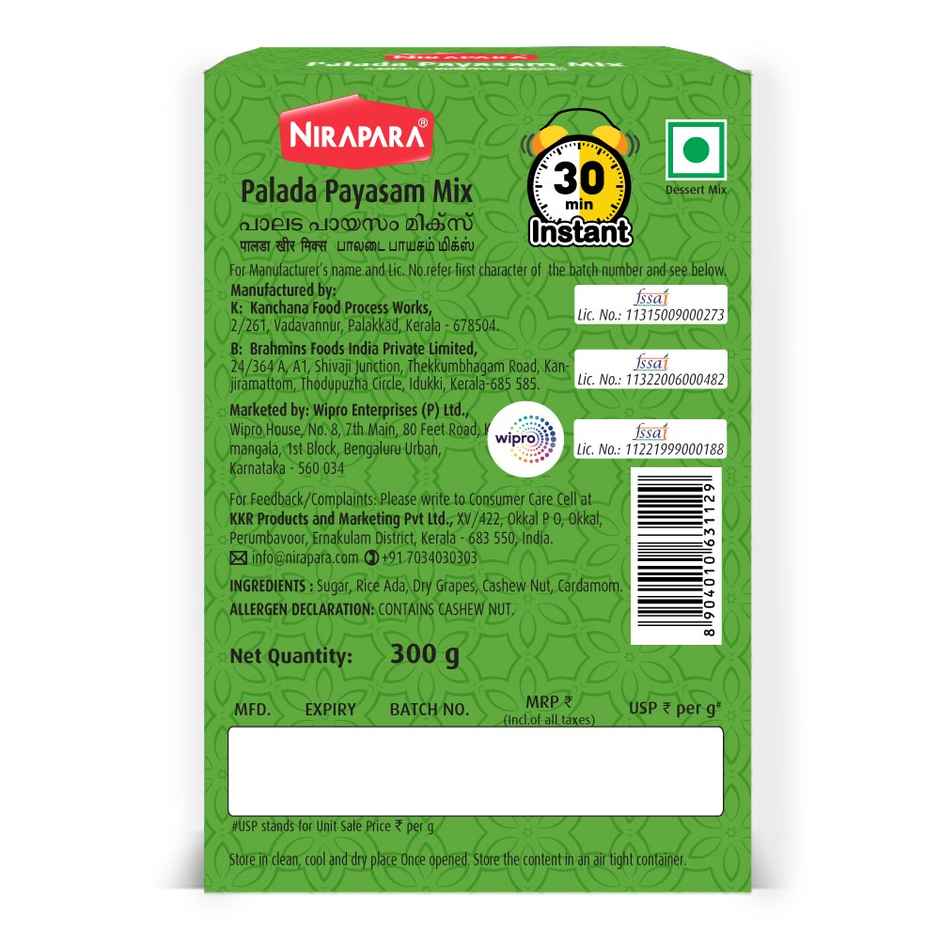Nirapara Palada Payasam Mix