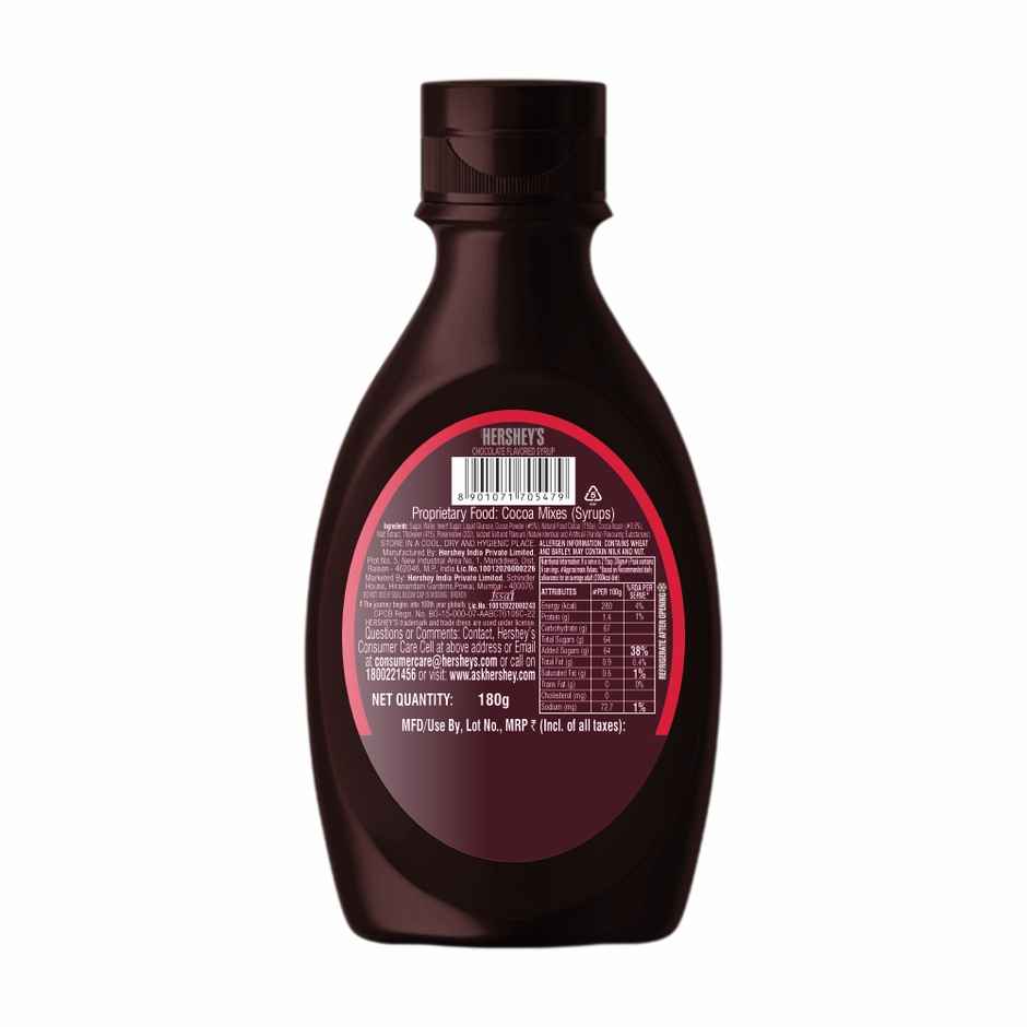 Hershey's Chocolate Syrup (200g) & Kwality Wall's Shameless Vanilla Tub (700ml) Combo