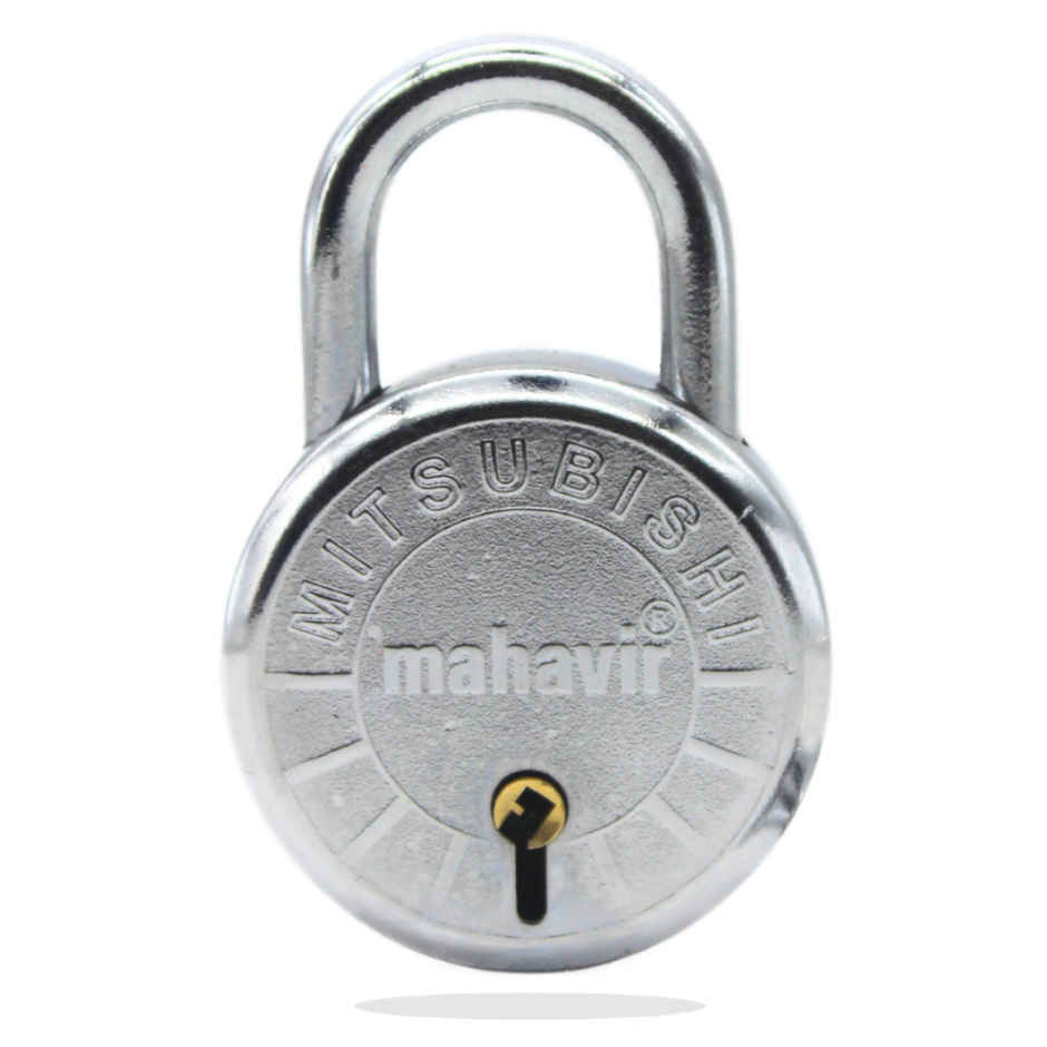 Se7en Pad Lock With 3 Keys - 65mm - Round Shaped