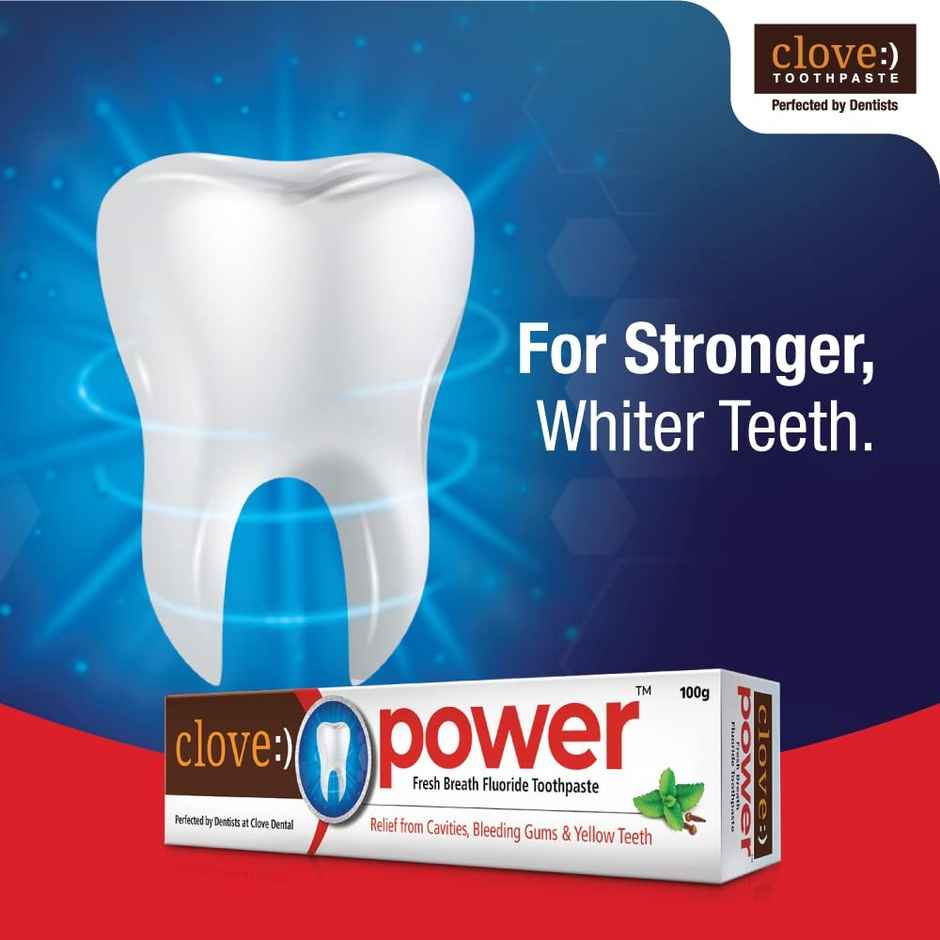 Clove Power Fresh Breath Fluoride Formulation 