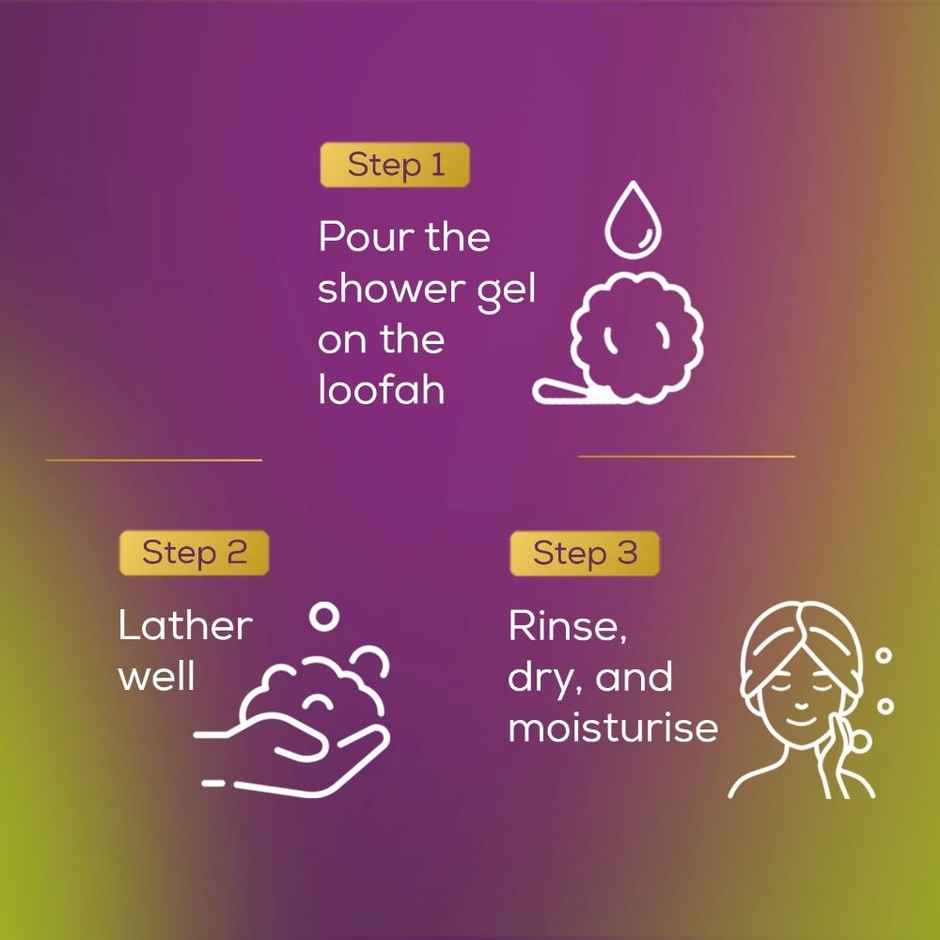 Santoor Shower Gel Lemon And Frangipani