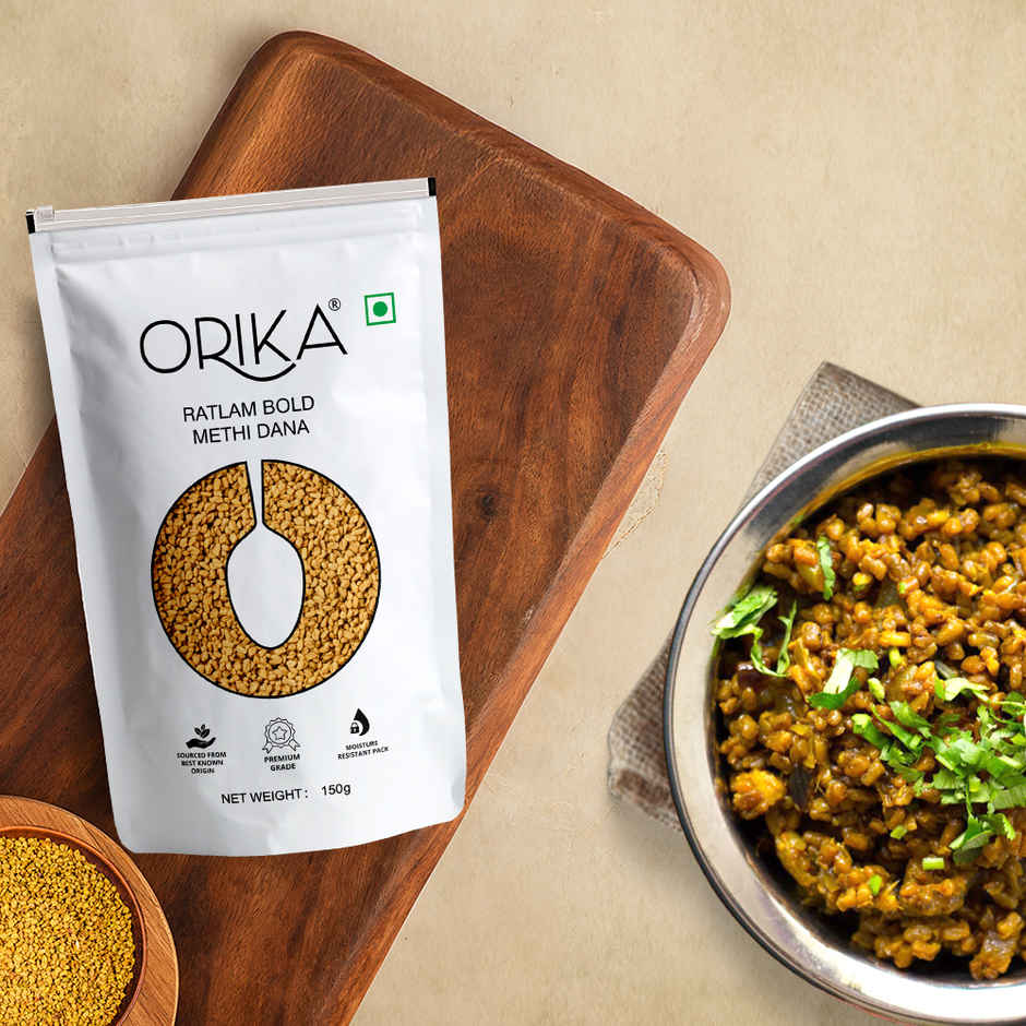 Orika Ratlam Bold Fenugreek | Sabut Methi Dana