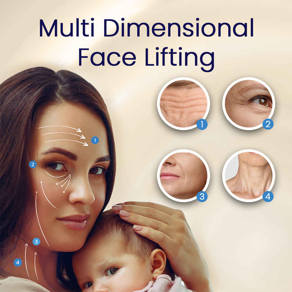 Bio-essence Bio-Vlift 4V Face Lifting Cream, Firming and tightening 4 zones of face