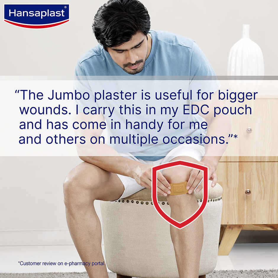 Hansaplast Jumbo (10 Strips)