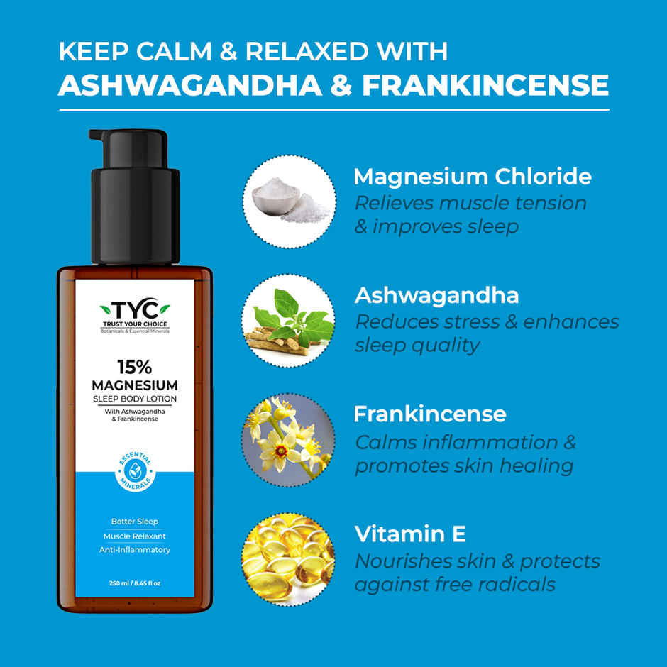 TYC Magnesium Sleep Body Lotion