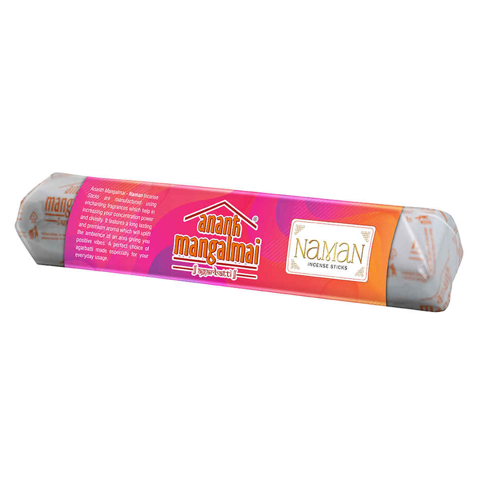 Ananth Mangalmai Naman Agarbatti Incense Stick for Pooja, Worship, Prayer & Fragrance