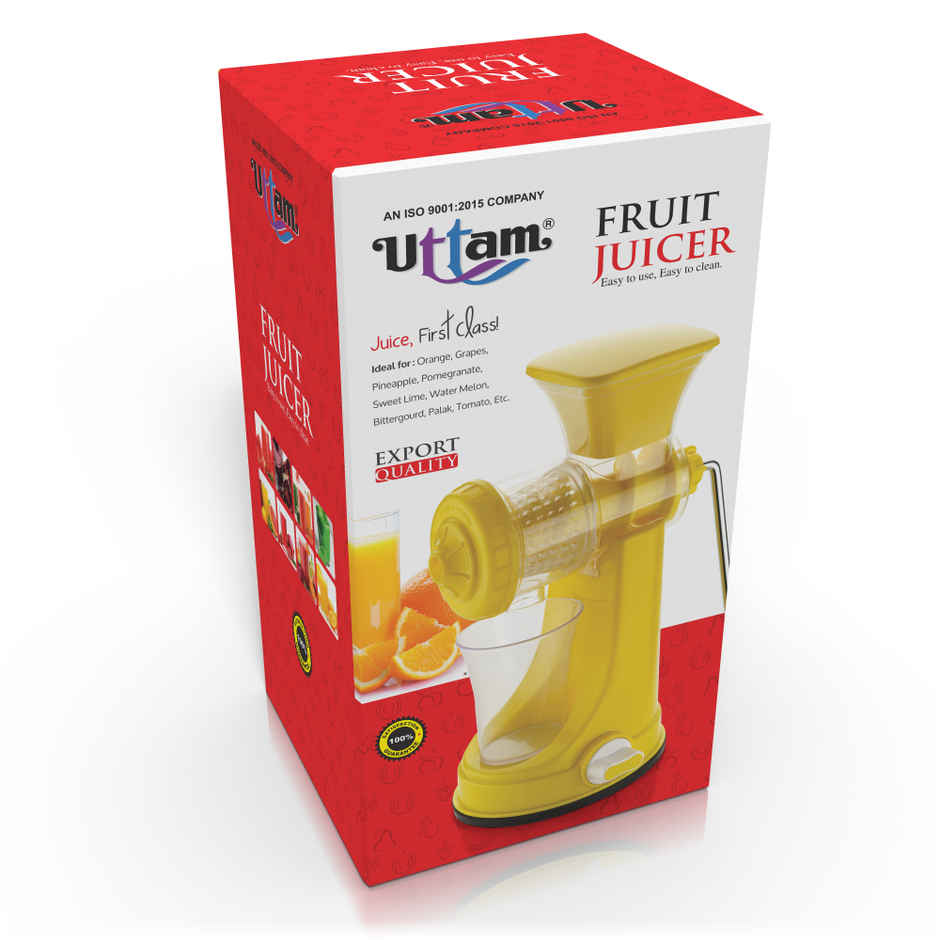 Uttam Fruit & Vegetable Juicer Yellow