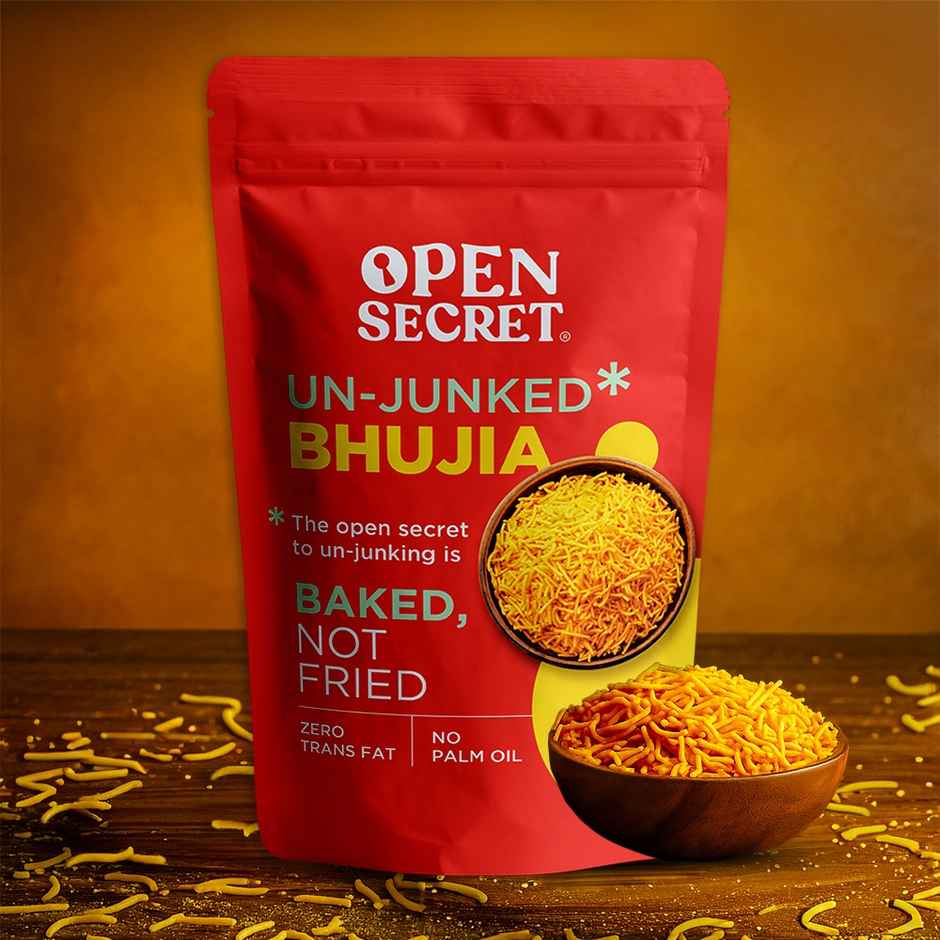 Open Secret Baked Bhujia | Not Fried, Healthy Snacking